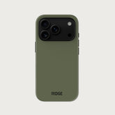 Ridge Phone Case - iPhone 18 Pro - Matte Olive