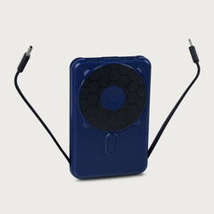 Ridge Wallet for MagSafe + Power Bank - Alpine Navy + Dark Harbor