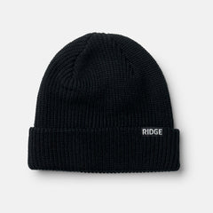 Ridge Classic Cuffed Beanie - Royal Black