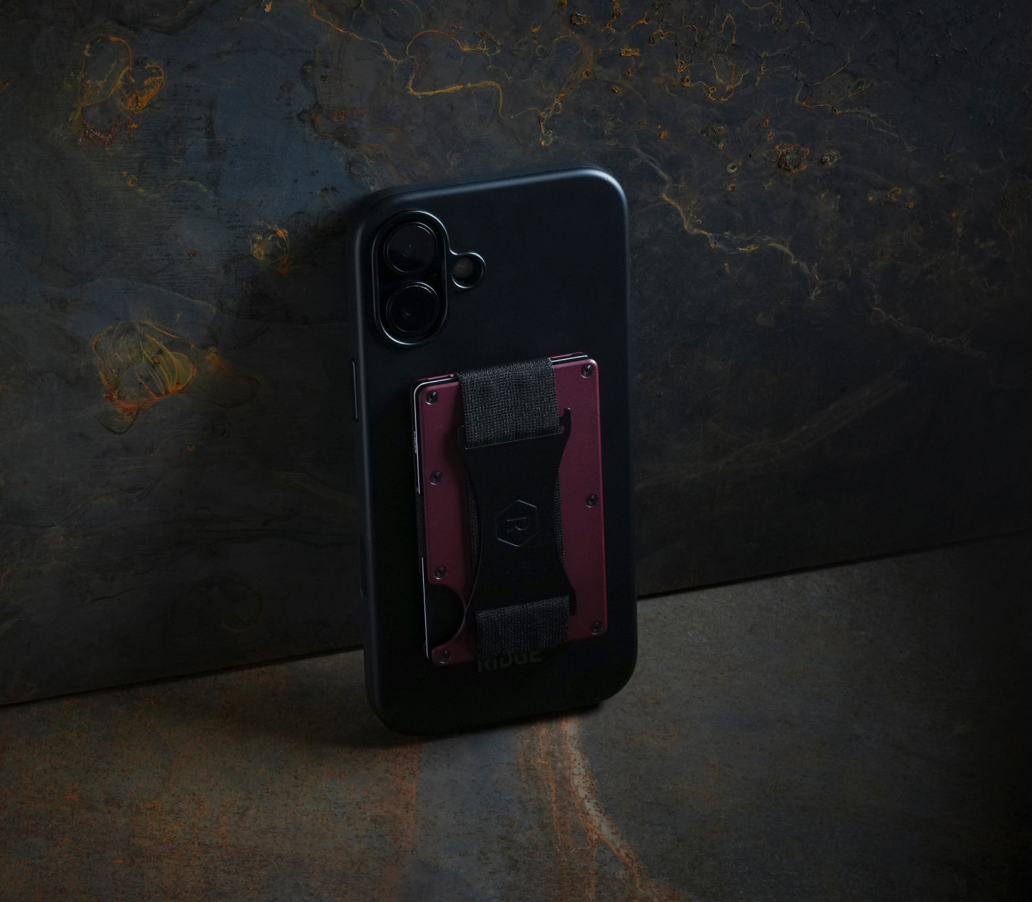 Ridge Wallet for MagSafe - Oxblood