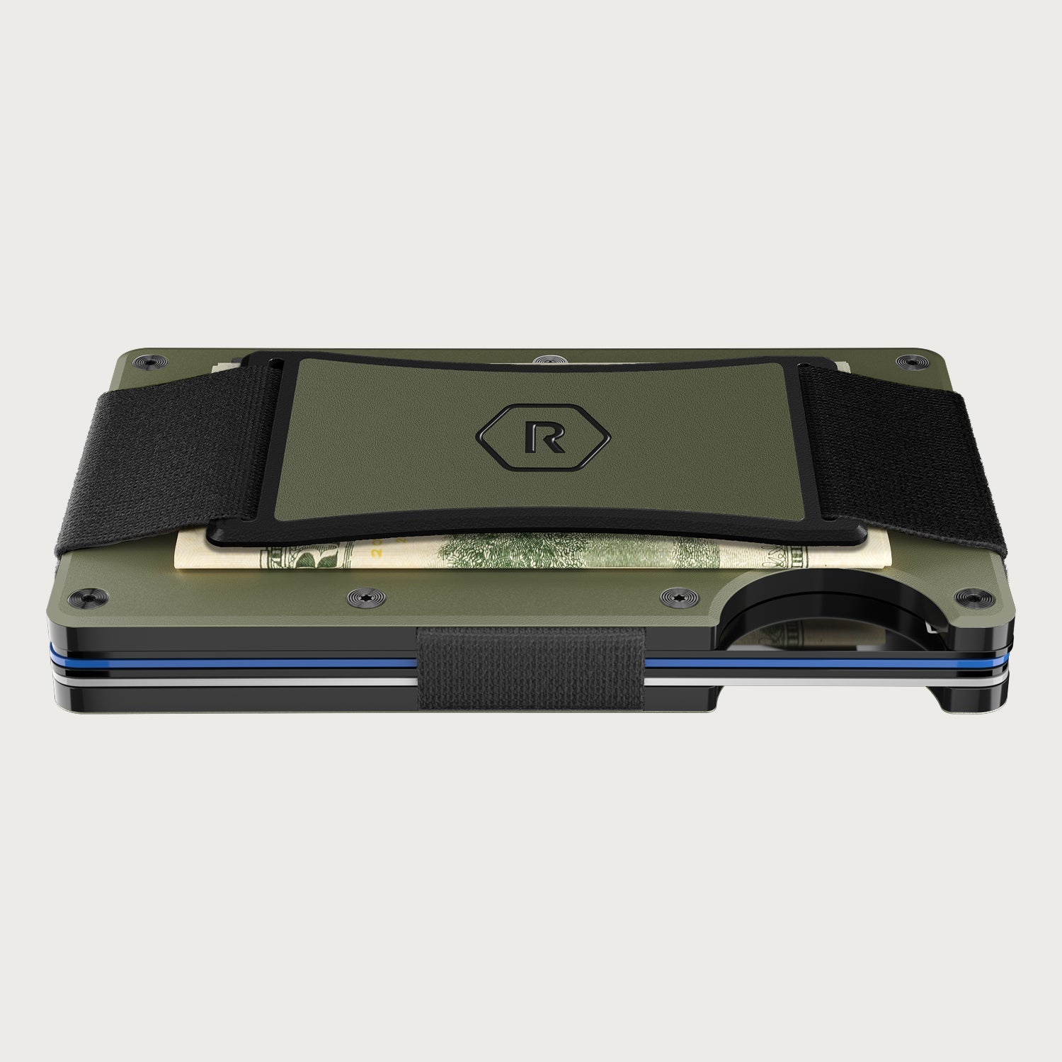 Ridge Wallet For MagSafe - Matte Olive