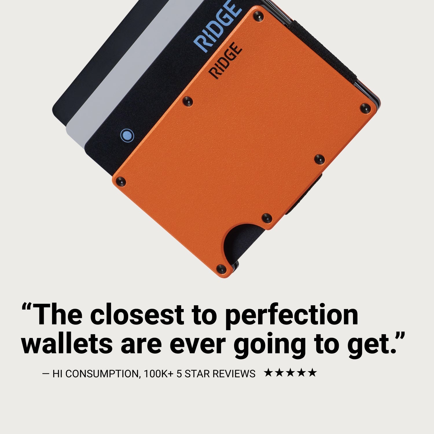 Ridge Wallet - Graveyard Shift - Matte Black