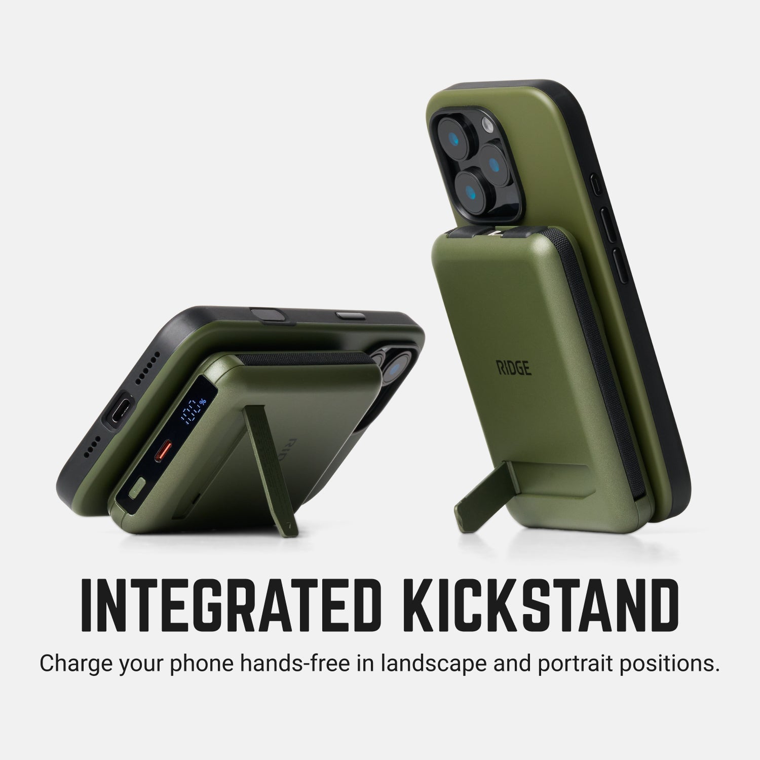 Everyday Charging Kit - iPhone 18 Pro - Matte Olive