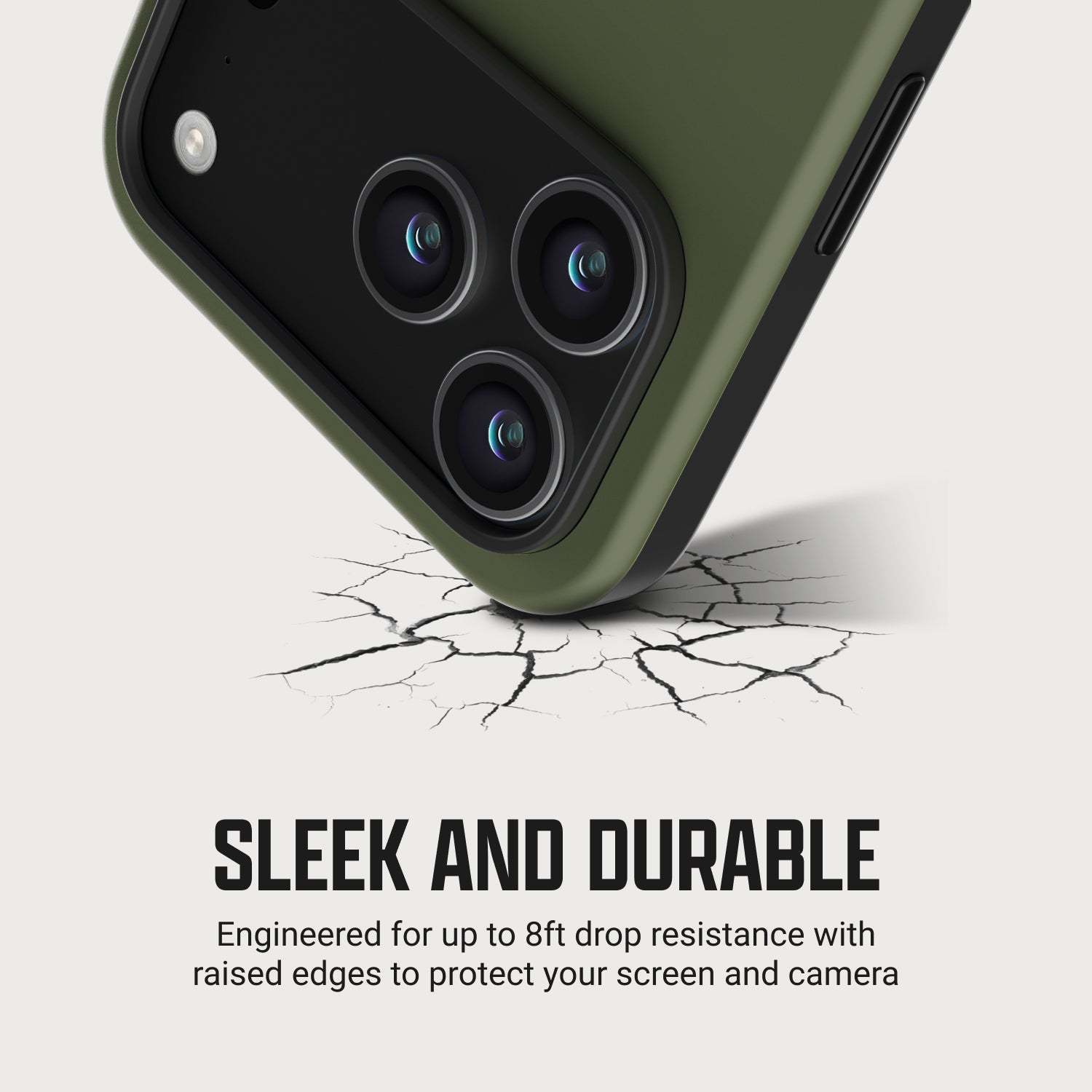 Everyday Charging Kit - iPhone 18 Pro Max - Matte Olive