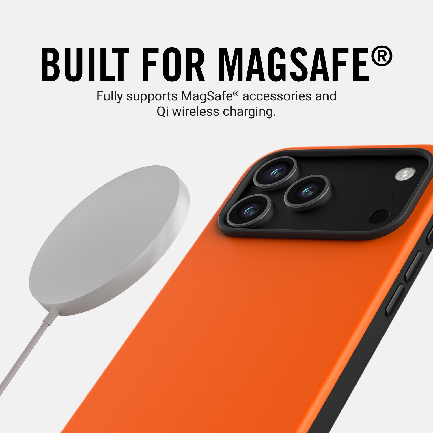 Everyday Charging Kit - iPhone 17 Pro Max - Basecamp Orange