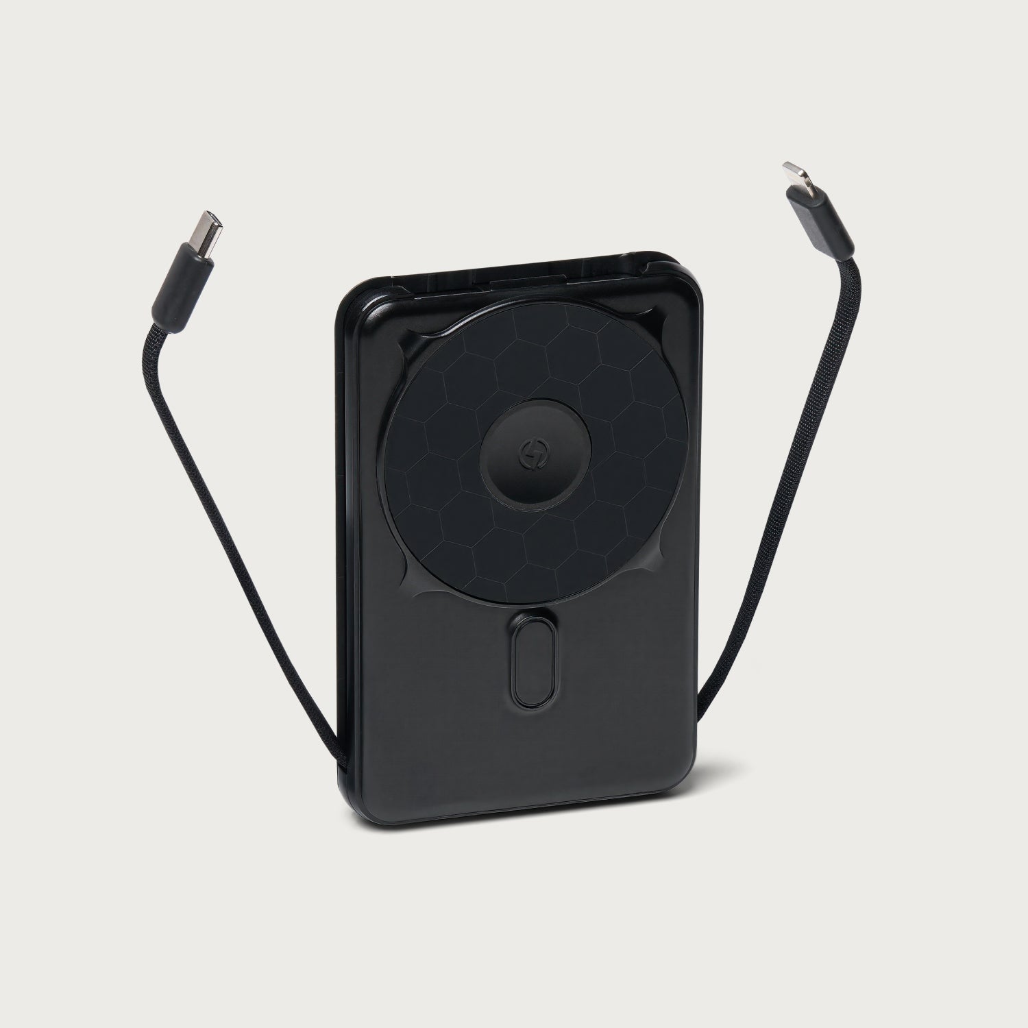Ridge Wallet + Power Bank - Matte Black